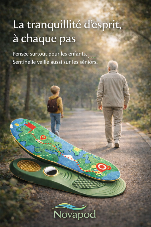 Sentinelle – Semelle intelligente de géolocalisation pour enfants