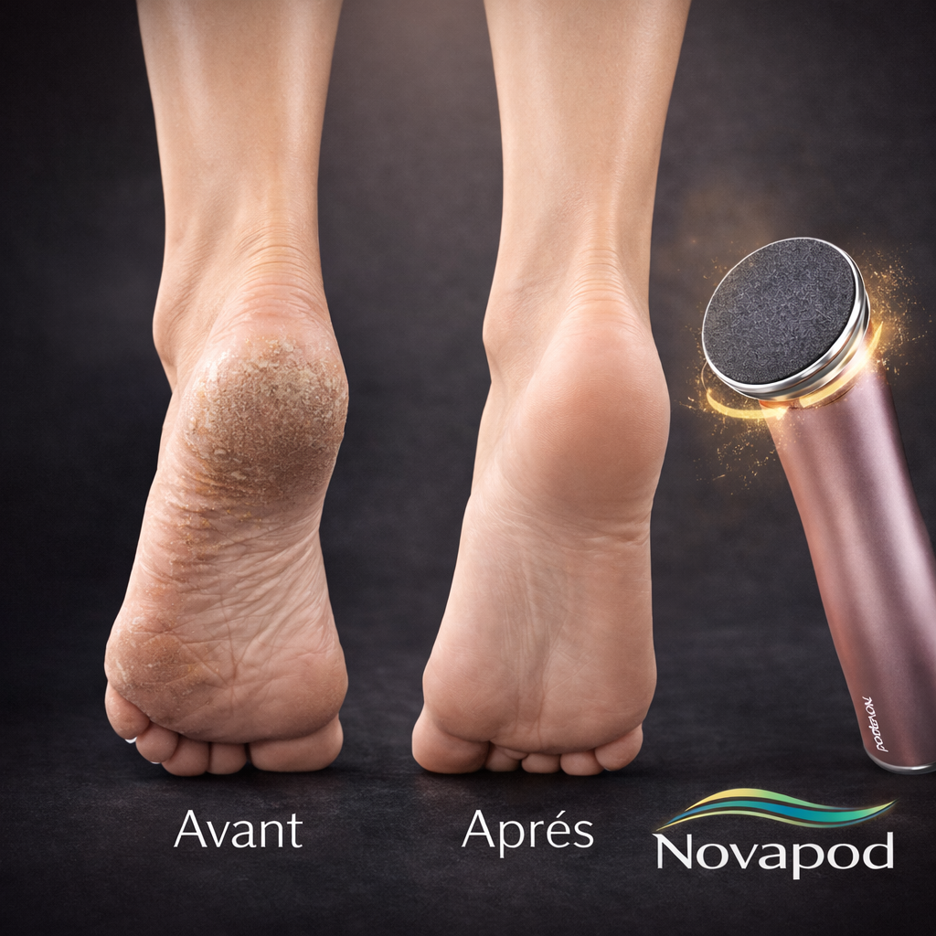 Retrouvez des pieds doux et nets dès la première utilisation